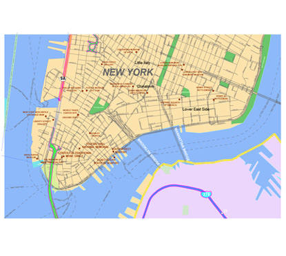 custom metropolitan map example